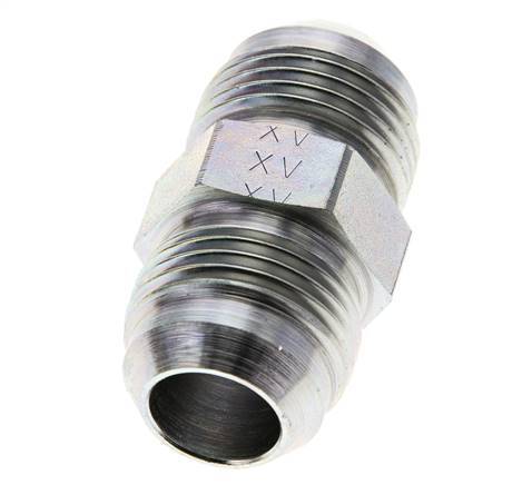 JIC Double Nipple UN 1-1/16''-12 Acier 210bar (2950.5psi)