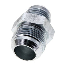 Mamelon double réducteur JIC UN 1-1/16''-12 x UN 1-5/16''-12 Acier 170bar (2388.5psi)
