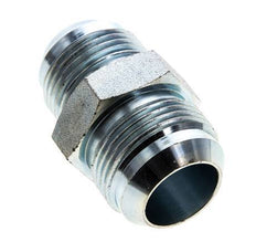Mamelon double réducteur JIC UN 1-3/16''-12 x UN 1-5/16''-12 Acier 170bar (2388.5psi)