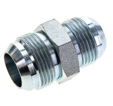 Mamelon double réducteur JIC UN 1-3/16''-12 x UN 1-5/16''-12 Acier 170bar (2388.5psi)