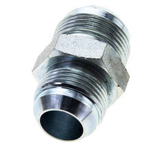 Mamelon double réducteur JIC UN 1-3/16''-12 x UN 1-5/16''-12 Acier 170bar (2388.5psi)