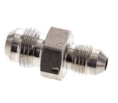 JIC Reducing Double Nipple UNF 7/16''-20 x UNF 9/16''-18 Stainless Steel 275bar (3863.75psi)