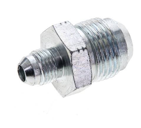 Mamelon double réducteur JIC UNF 1/2''-20 x UNF 7/8''-14 Acier 210bar (2950.5psi)