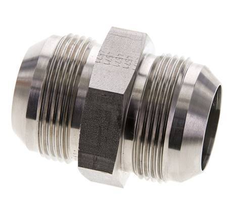 JIC Double Nipple UN 1-5/8''-12 Acier inoxydable 140bar (1967.0psi)