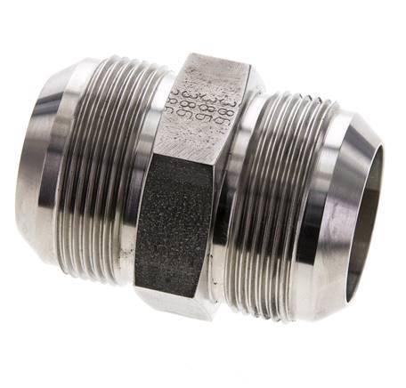 JIC Double Nipple UN 1-7/8''-12 Acier inoxydable 100bar (1405.0psi)