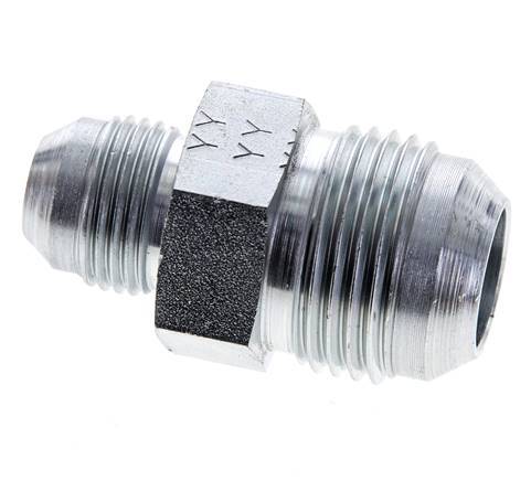 JIC Mamelon double réducteur UNF 7/8''-14 x UN 1-1/16''-12 Acier 210bar (2950.5psi)