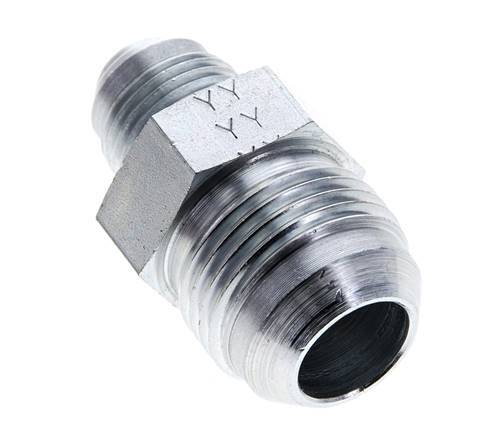 JIC Mamelon double réducteur UNF 7/8''-14 x UN 1-1/16''-12 Acier 210bar (2950.5psi)