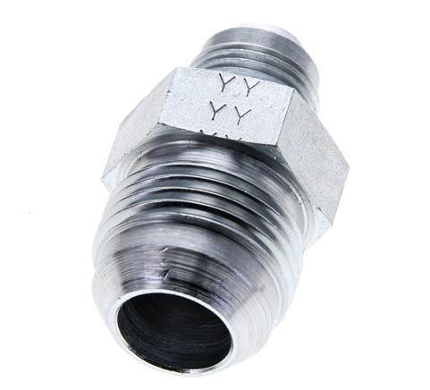 JIC Mamelon double réducteur UNF 7/8''-14 x UN 1-1/16''-12 Acier 210bar (2950.5psi)