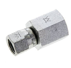 Raccord JIC G1/4'' x UNF 7/16''-20 Femelle Acier 310bar (4355.5psi)