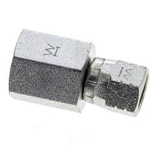 Raccord JIC G1/4'' x UNF 7/16''-20 Femelle Acier 310bar (4355.5psi)