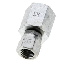 Raccord JIC G1/4'' x UNF 7/16''-20 Femelle Acier 310bar (4355.5psi)