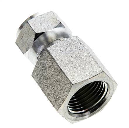 Raccord JIC G1/2'' x UNF 3/4''-16 Femelle Acier 275bar (3863.75psi)