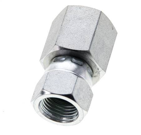 Raccord JIC G3/8'' x UNF 9/16''-18 Femelle Acier 275bar (3863.75psi)