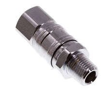 Rotary Joint R1/4'' Male x G1/4'' Female Nickel-plated Steel 15bar (210.75psi) for Tools