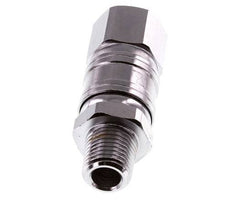 Rotary Joint R1/4'' Male x G1/4'' Female Nickel-plated Steel 15bar (210.75psi) for Tools