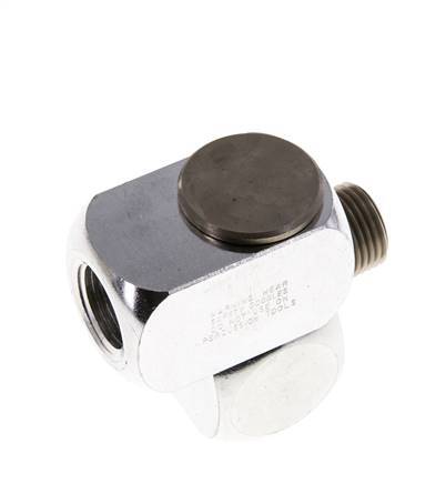 Joint rotatif R1/2'' femelle x mâle en Z Laiton nickelé 15bar (210.75psi)