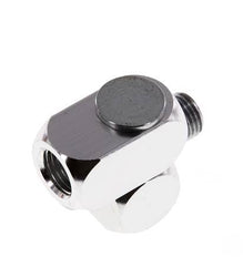 Joint rotatif R1/4'' femelle x mâle en Z Laiton nickelé 15bar (210.75psi)