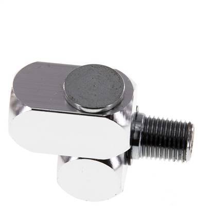 Joint rotatif R1/4'' femelle x mâle en Z Laiton nickelé 15bar (210.75psi)