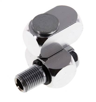 Joint rotatif R1/4'' femelle x mâle en Z Laiton nickelé 15bar (210.75psi)