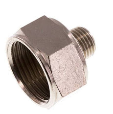 Adaptateur réducteur R1/4'' mâle x Rp3/4'' femelle Laiton nickelé 16bar (224.8psi)