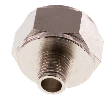 Adaptateur réducteur R1/4'' mâle x Rp3/4'' femelle Laiton nickelé 16bar (224.8psi)