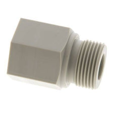 Extension filetée G3/4'' mâle x femelle Polypropylène (pp) 10bar (140.5psi) FDA 32mm Hex