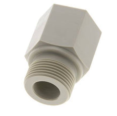 Extension filetée G3/4'' mâle x femelle Polypropylène (pp) 10bar (140.5psi) FDA 32mm Hex