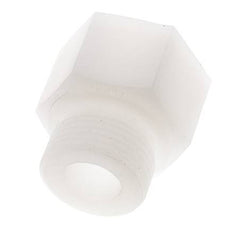 Extension filetée G1'' mâle x femelle PVDF 10bar (140.5psi) FDA 43mm Hex