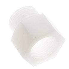 Extension filetée G1'' mâle x femelle PVDF 10bar (140.5psi) FDA 43mm Hex