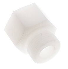 Extension filetée G1'' mâle x femelle PVDF 10bar (140.5psi) FDA 43mm Hex