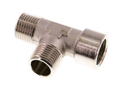 Tee Fitting Right Angle R1/2'' Male x G1/2'' Female Nickel-plated Brass 16bar (224.8psi)