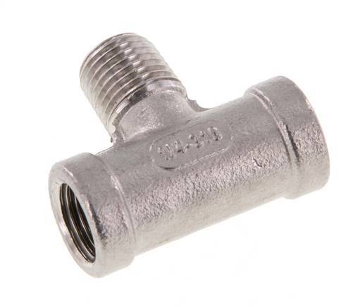 Tee Fitting R1/4'' Male x Rp1/4'' Female 16bar (224.8psi)