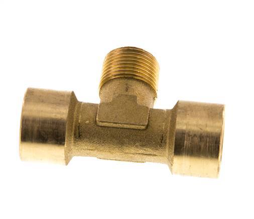 Tee Fitting G3/8'' Female x R3/8'' Male Brass 16bar (224.8psi) [2 Pieces]