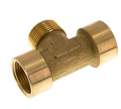 Tee Fitting G1'' Female x R1'' Male Brass 16bar (224.8psi)