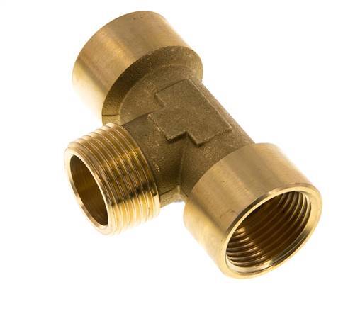 Tee Fitting G1'' Female x R1'' Male Brass 16bar (224.8psi)