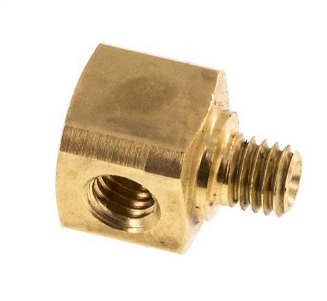 Tee Fitting M5 Male x Female Brass 16bar (224.8psi) [2 Pieces]
