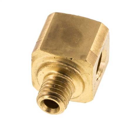 Tee Fitting M5 Male x Female Brass 16bar (224.8psi) [2 Pieces]