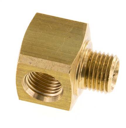 Tee Fitting G1/4'' Male x Female Brass 16bar (224.8psi) [2 Pieces]