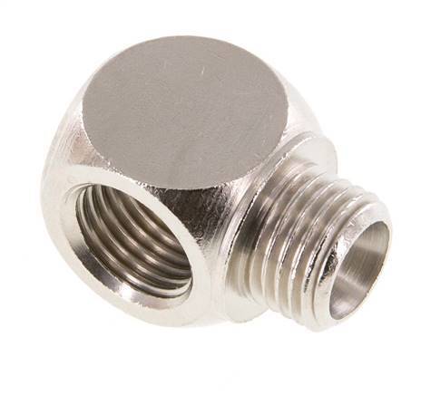 Tee Fitting G1/4'' Male x Female Nickel-plated Brass 16bar (224.8psi) [2 Pieces]