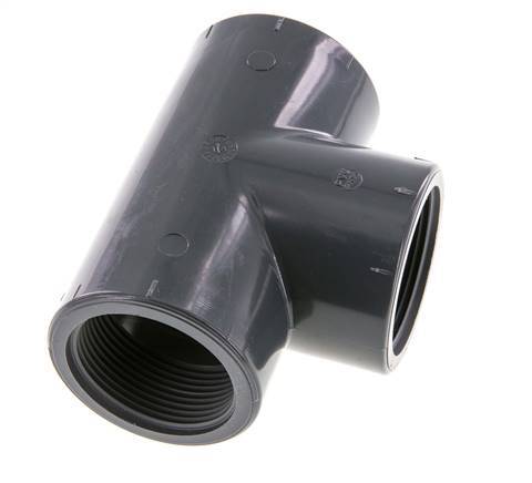 Raccord en T Rp1 1/2'' Pvc-u EN 1452-3 16bar (224.8psi)