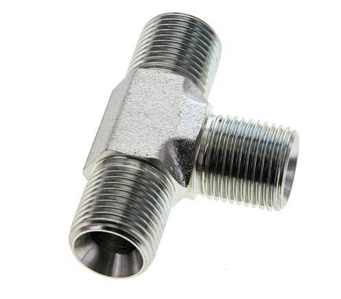 Tee Fitting G1/2'' Male Steel 350bar (4917.5psi)