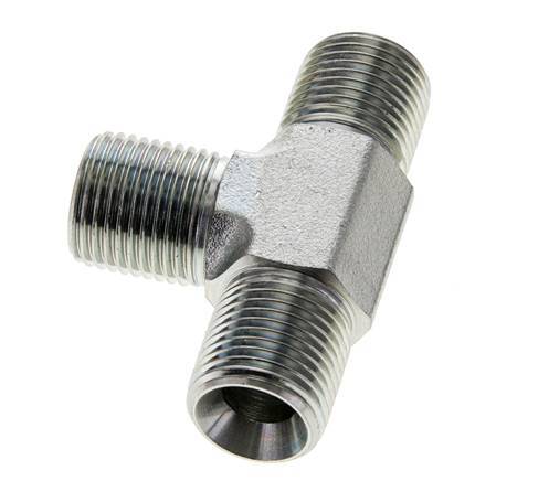Raccord en T G1/2'' Mâle Acier 350bar (4917.5psi)
