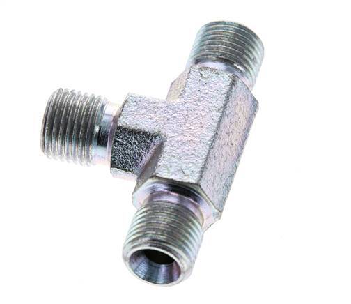 Tee Fitting G1/8'' Male Steel 475bar (6673.75psi)