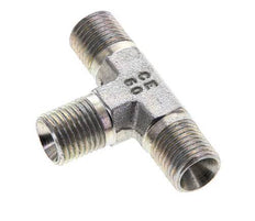 Raccord en T G1/4'' Mâle Acier 350bar (4917.5psi)