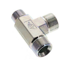 Raccord en T G1/2'' x G3/4'' mâle Acier 325bar (4566.25psi)