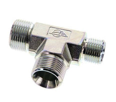 Raccord en T G1/2'' x G3/4'' mâle Acier 325bar (4566.25psi)