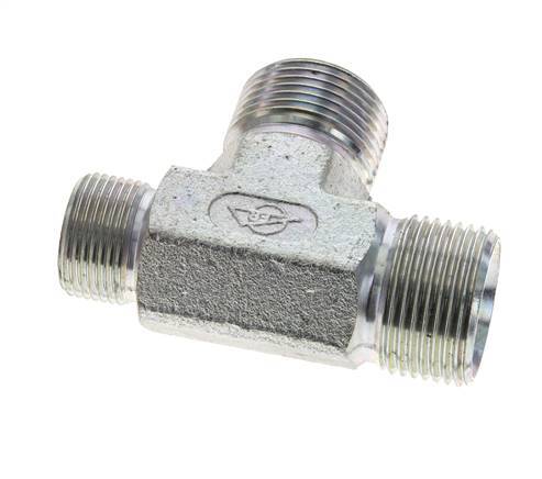 Raccord en T G3/4'' x G1'' Mâle Acier 225bar (3161.25psi)