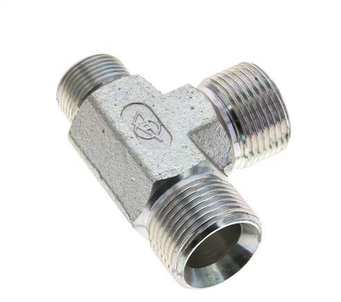 Raccord en T G3/4'' x G1'' Mâle Acier 225bar (3161.25psi)