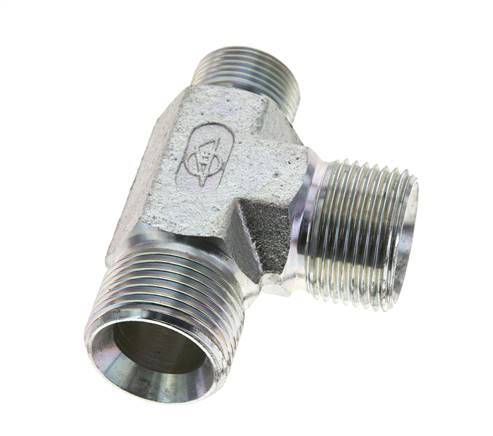 Raccord en T G3/4'' x G1'' Mâle Acier 225bar (3161.25psi)