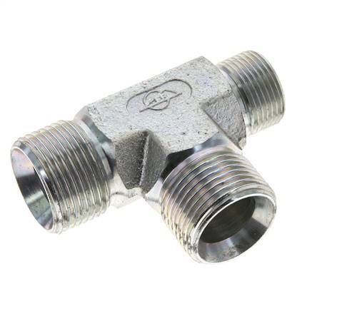 Raccord en T G3/4'' x G1'' Mâle Acier 225bar (3161.25psi)